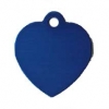 Halsbandanhnger in Herzform - blau
